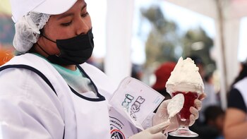 Con una 'guerra' de crema