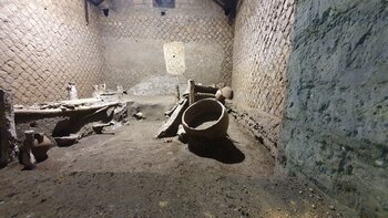 La habitación tenía una pequeña