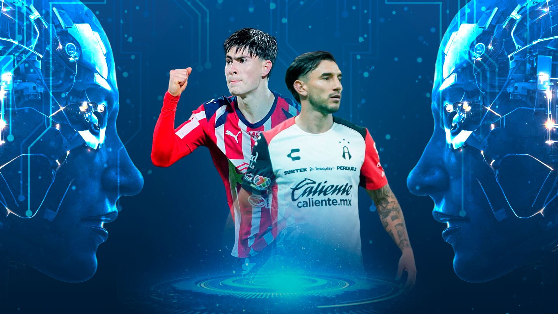 La inteligencia artificial de Microsoft predice victoria de Chivas sobre Atlas en el Clásico Tapatío del Apertura 2025. Ilustración de Jesús Aviles / Infobae México