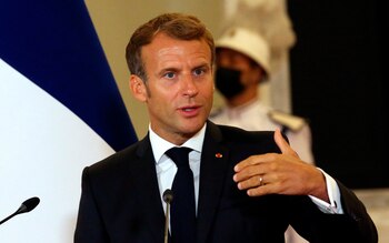 Emmanuel Macron
EFE/EPA/AHMED JALIL