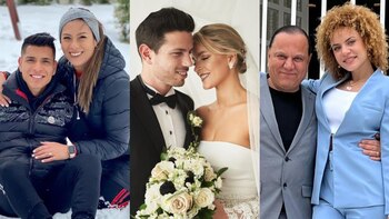 Varias parejas de la farándula