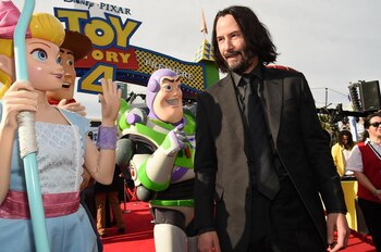 Keanu Reeves, figura de "Toy