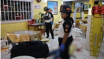 Las autoridades señalaron que un niño de cinco años resultó herido durante el ataque y permanece bajo observación en el Hospital General San Juan de Dios. (Cortesía: Bomberos Voluntarios)