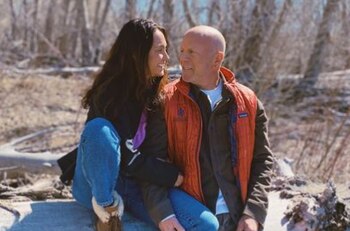 Emma y Bruce Willis juntos