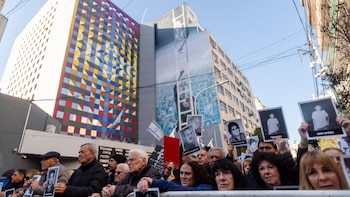 Postal del acto realizado en