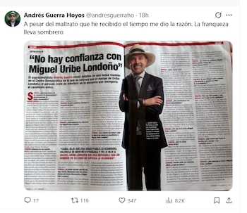 Andrés Guerra Hoyos se pronunció