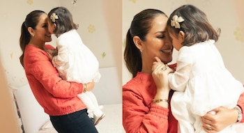 Marina Mora es madre de