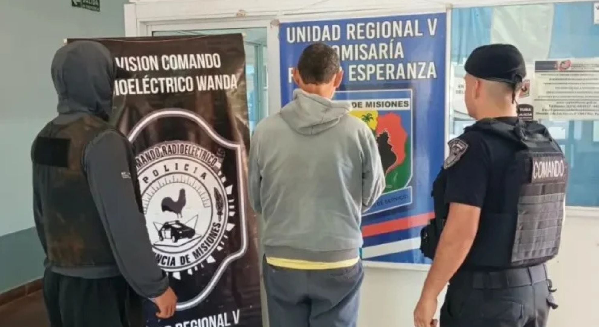El hombre quedó alojado en una dependencia policial mientras la investigación continúa su curso (Gentileza: El Territorio)