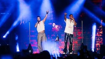 Romeo Santos y Prince Royce pusieron a cantar a Lima con dos noches a pura bachata en el Estadio Nacional