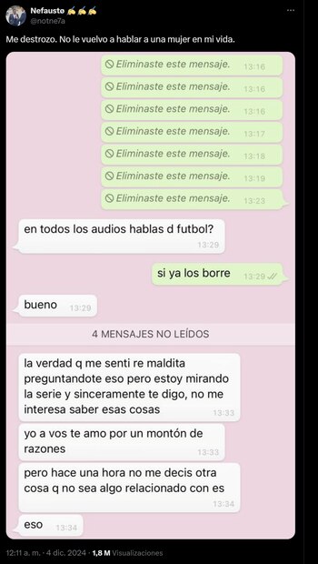 El tuit del periodista alcanzó