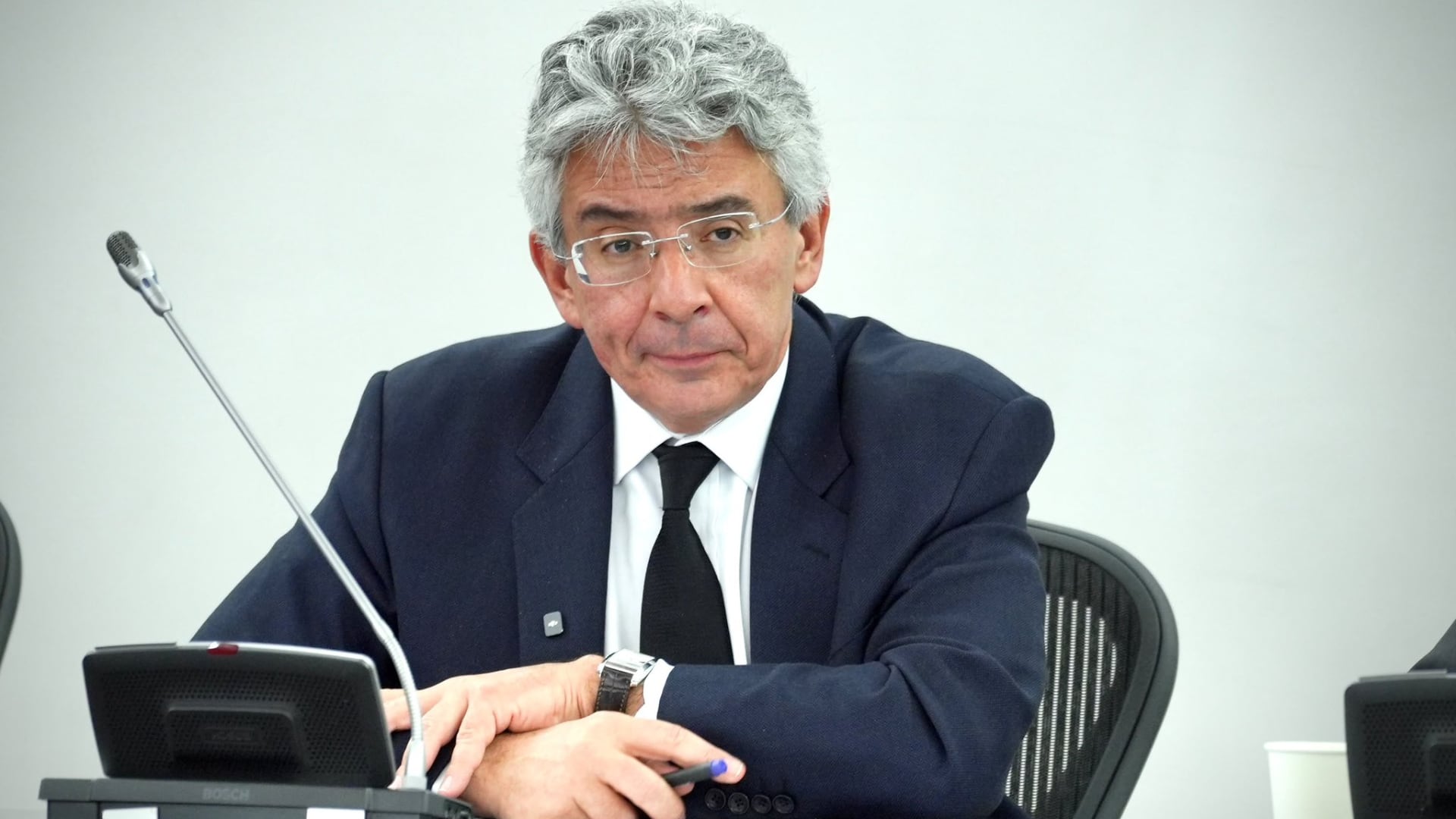 Enrique Gómez habló sobre el papel que tendría el Centro Democrático ante la fusión de Salvación Nacional y Defensores de la Patria - crédito @Enrique_GomezM/X