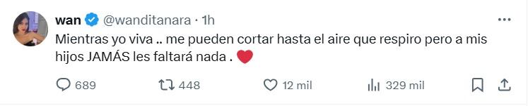 La empresaria defendió su rol de madre y aseguró que sus hijas no quedarán desprotegidas