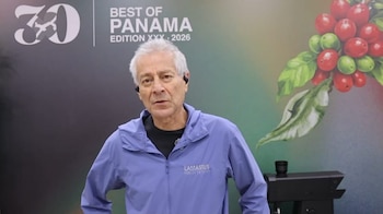 Wilford Lamastus, productor de Lamastus Family Estate, señaló que los lotes presentados por la finca están entre los mejores que su equipo ha catado en los últimos once años y confía en que el Best of Panama 2026 alcanzará calificaciones iguales o superiores a las obtenidas en la edición anterior. Cortesía