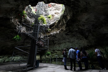 Al interior del Cuexcomate. (X/@mxrutamagica)