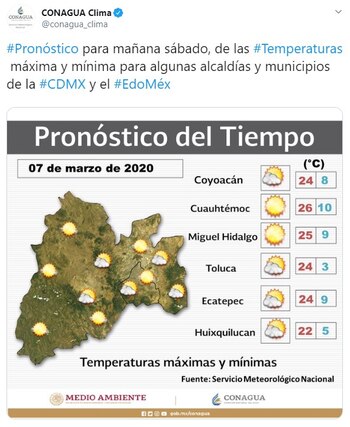 CONAGUA (Foto: Twitter)