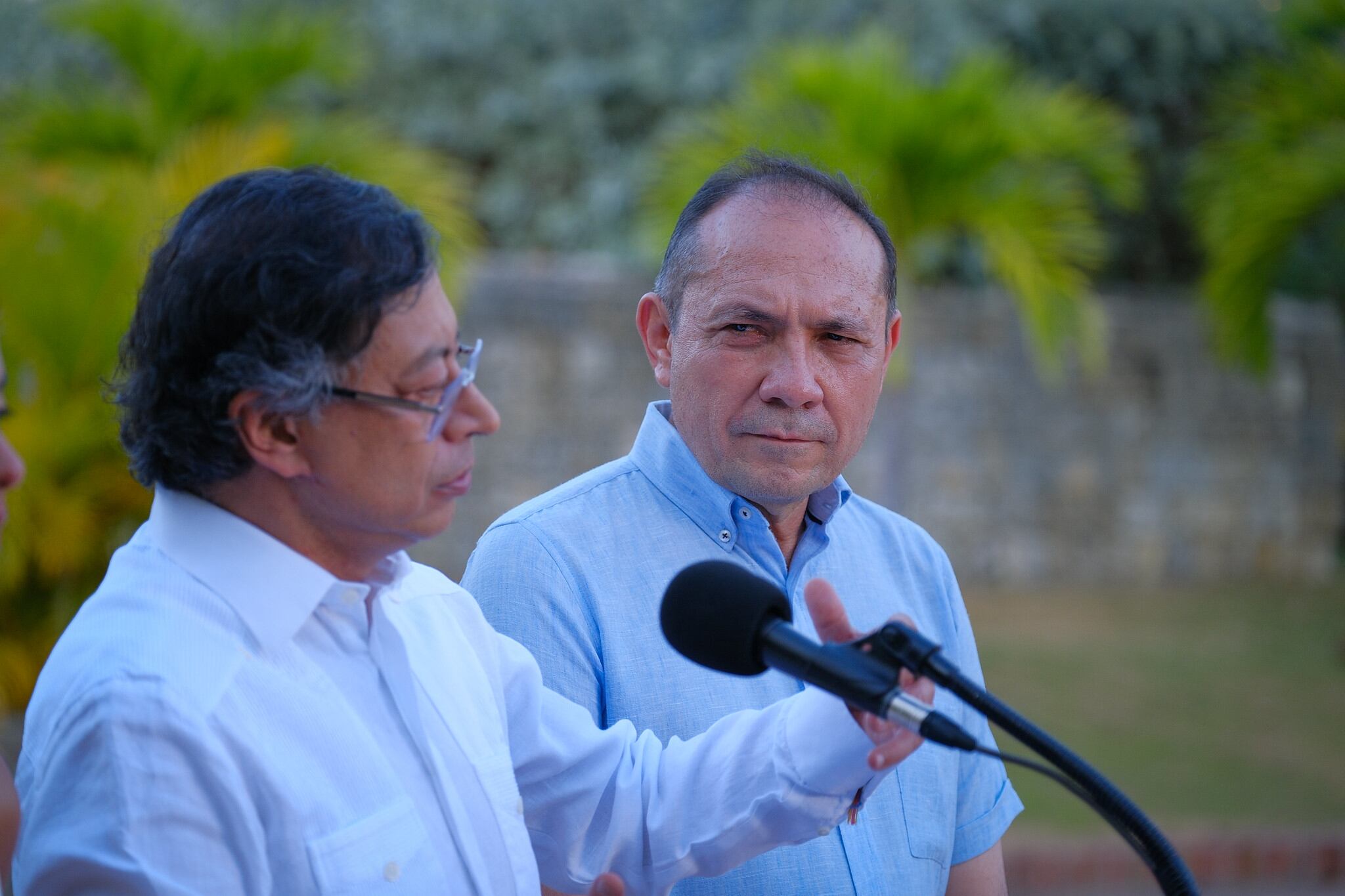Gustavo Petro estableció el aumento del salario mínimo más alto de la historia de Colombia - crédito Presidencia
