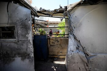 Una casa en Sderot, Israel,