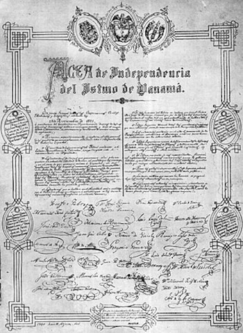 La independencia de Panamá quedó fuera del Acta de Independencia de América Central por su administración colonial y sus vínculos con Sudamérica. (Imagen de cortesía)