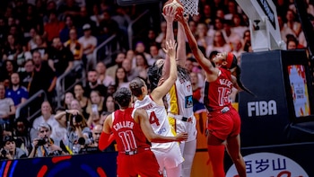Crónica del España - Estados Unidos: 66-76