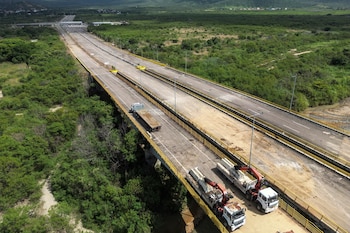 El Puente Internacional Tienditas, frontera