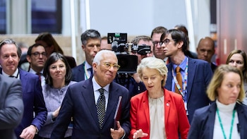 Costa y Von der Leyen