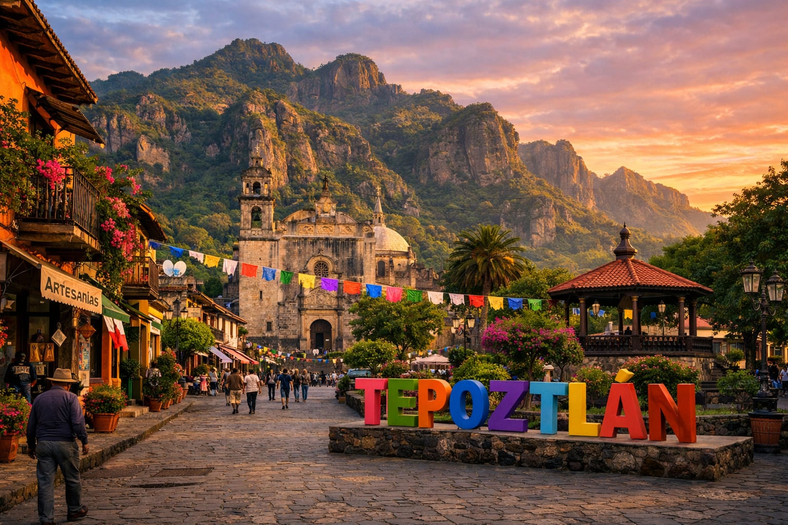 Tepoztlán encabeza la lista de los Pueblos Mágicos con mayor interés del 2026. (Imagen Ilustrativa Infobae)