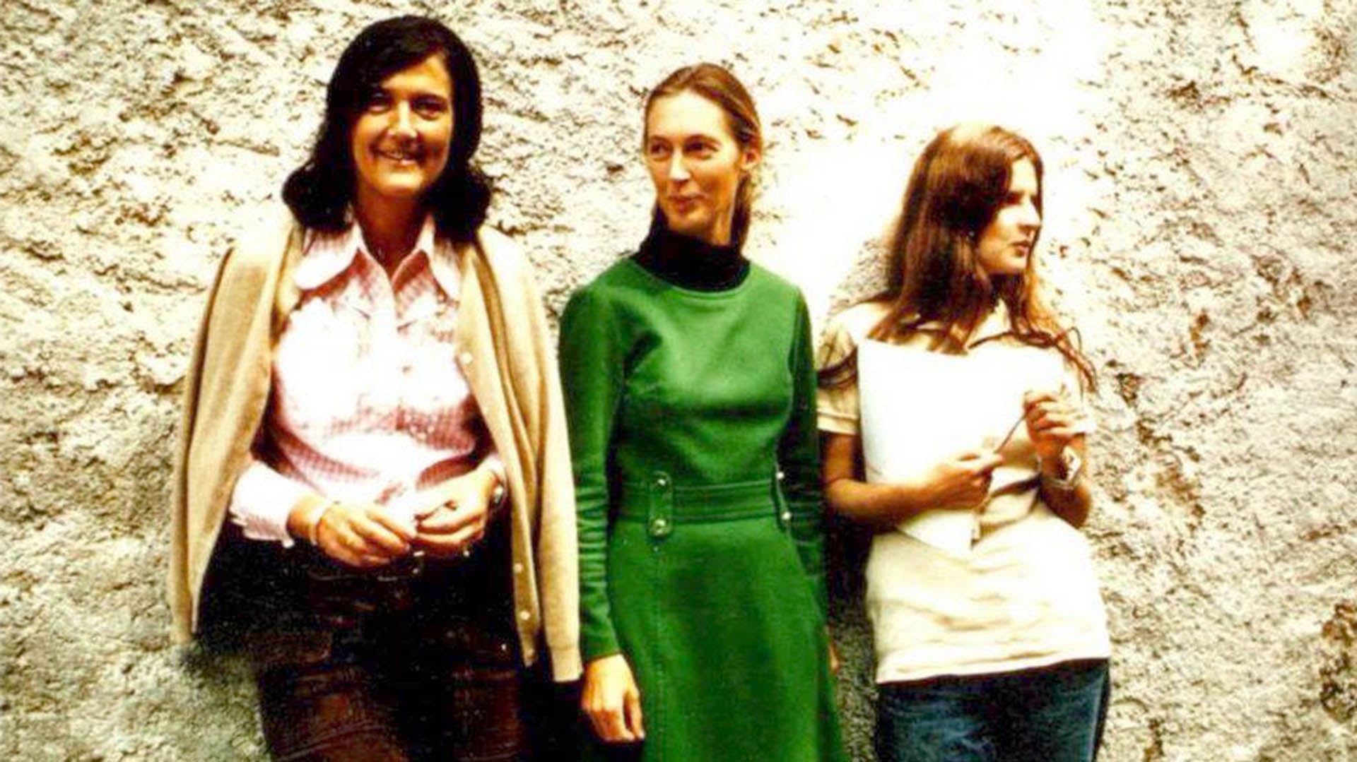 Dian Fossey, Jane Goodall y Biruté Galdikas, el grupo