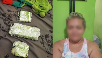 La Fiscalía de El Salvador incautó más de USD 15,000, droga y una báscula en un operativo contra el narcomenudeo local.(Cortesía: Fiscalía General de la República)