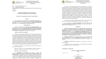Fallo revocatoria orden de arresto Alejandro Eder - crédito Suministrado