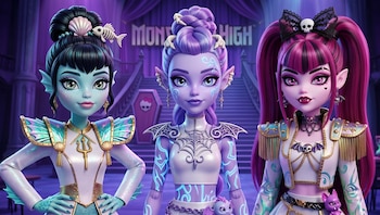 Las Guerreras K-pop si fueran del universo de las Monster High. (Imagen ilustrativa)