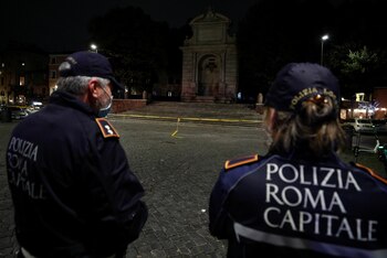 Piazza Trilussa en Trastevere, Roma