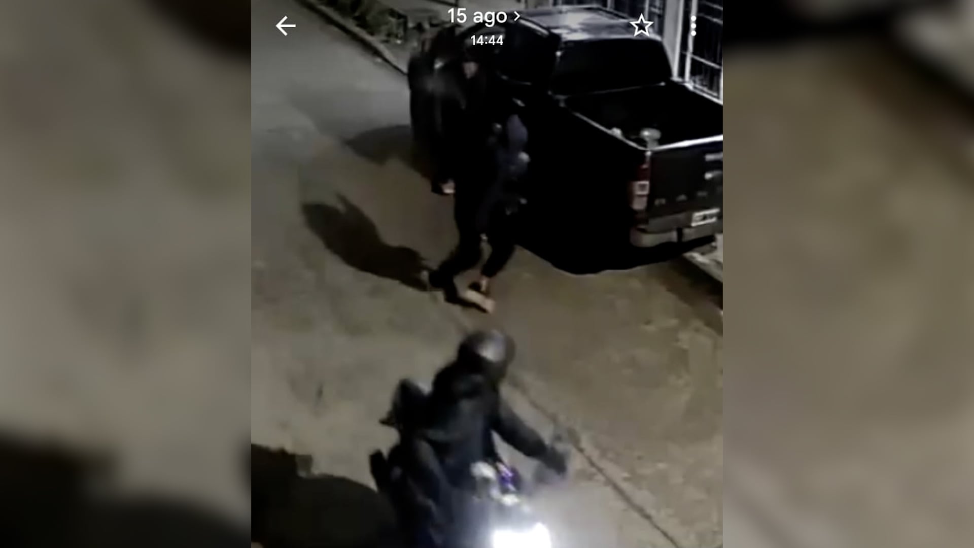 La víctima alcanzó a herir al tirador, pero igualmente logró darse a la fuga junto a su cómplice.