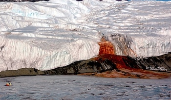 cataratas de la antártida
