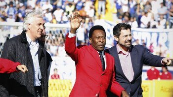 El Rey Pelé realizó el