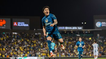 América goleó a Santos de