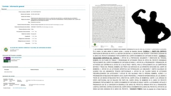 Fotografías de contratos en los