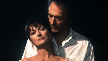 Meryl Streep y Clint Eastwood en "Los puentes de Madison"