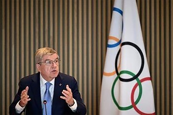 IOC President Thomas Bach attends