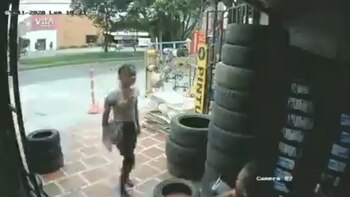 Mujer roció con gas pimienta