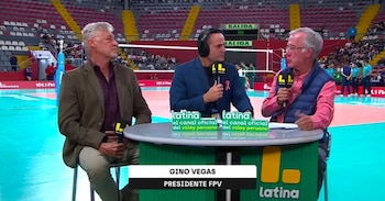 Gino Vegas habló sobre la mala campaña de Perú en la Copa Sudamericana de Vóley 2026.