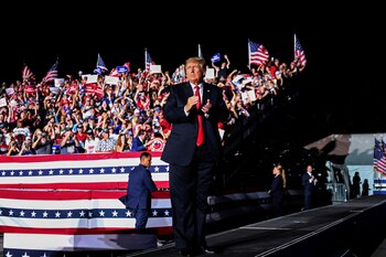 Los fervorosos seguidores de Trump,