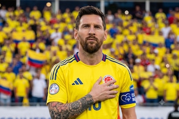 Lionel Messi - James Rodríguez - Selección Colombia - Inteligencia Artificial - Fotos IA - Fútbol colombiano - tecnología - 1 de junio