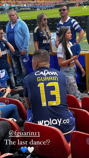 Freddy Guarín abrió la posibilidad de volver a vestir la camiseta de Millonarios - crédito @fguarin13/ Instagram