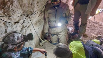 El INAH encontró los restos