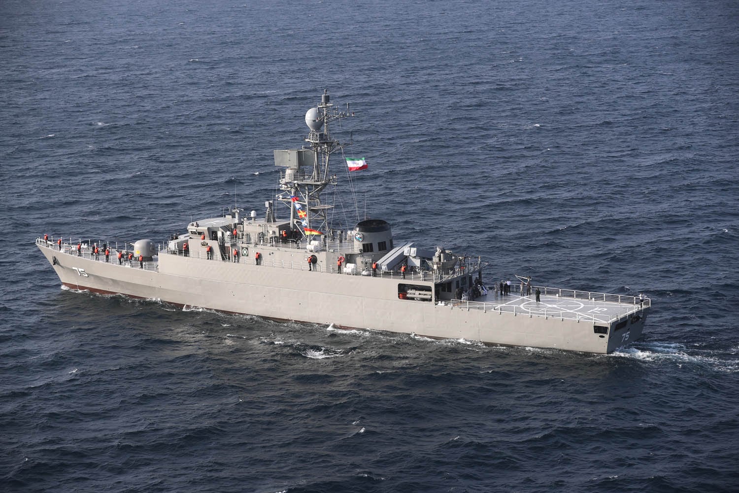 Un destructor de la Armada de Irán (Europa Press/Archivo)