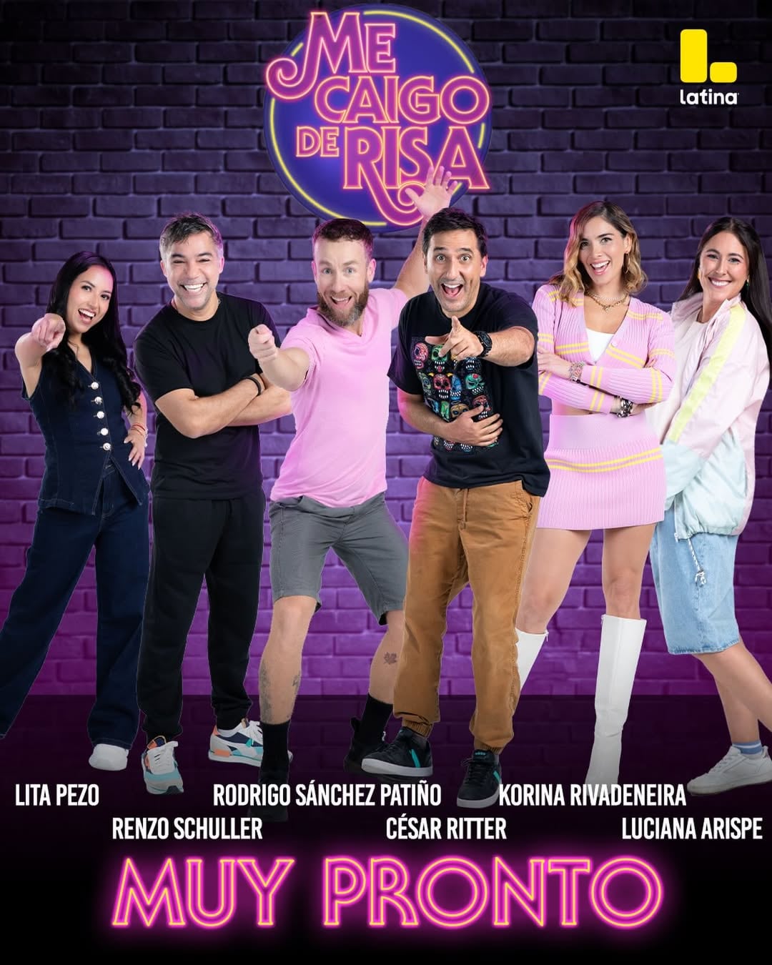 El elenco inicial de “Me Caigo de Risa” promete diversión, humor y sorpresas en la televisión peruana. IG