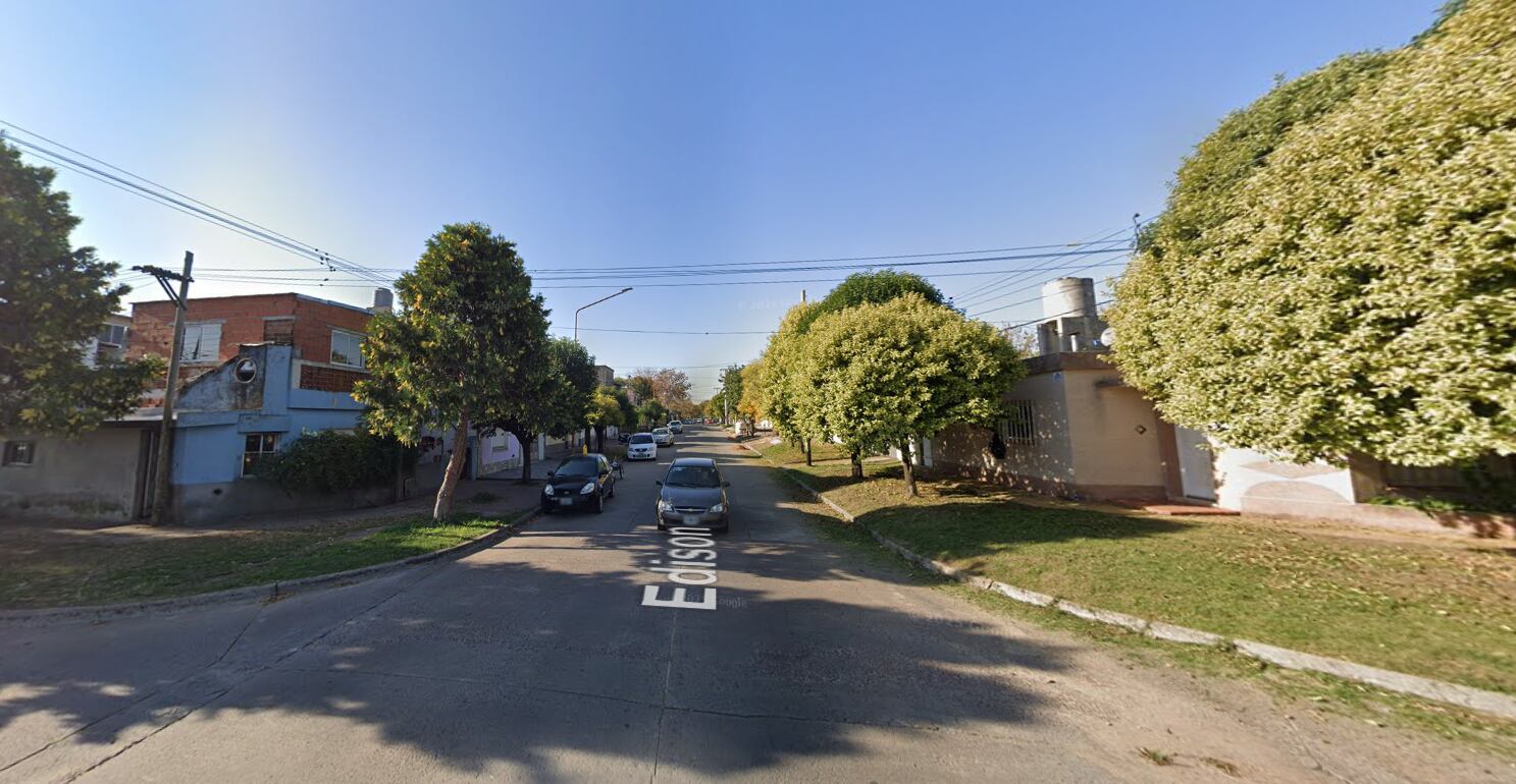 El hecho ocurrió en una vivienda ubicada en Edison al 500