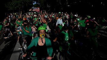 Una caravana verde pidió por