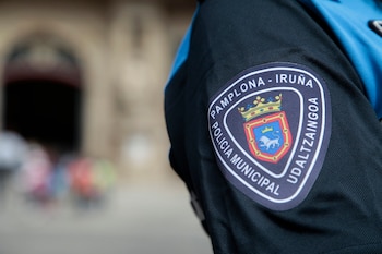 El uniforme de un agente de la Policía Municipal de Pamplona (Ayuntamiento de Pamplona)