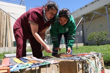 Los productos incautados en el